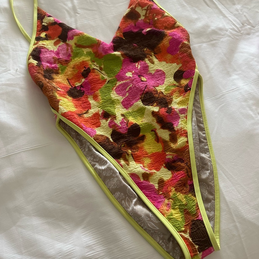 Free People Amber One Piece in Tropicana